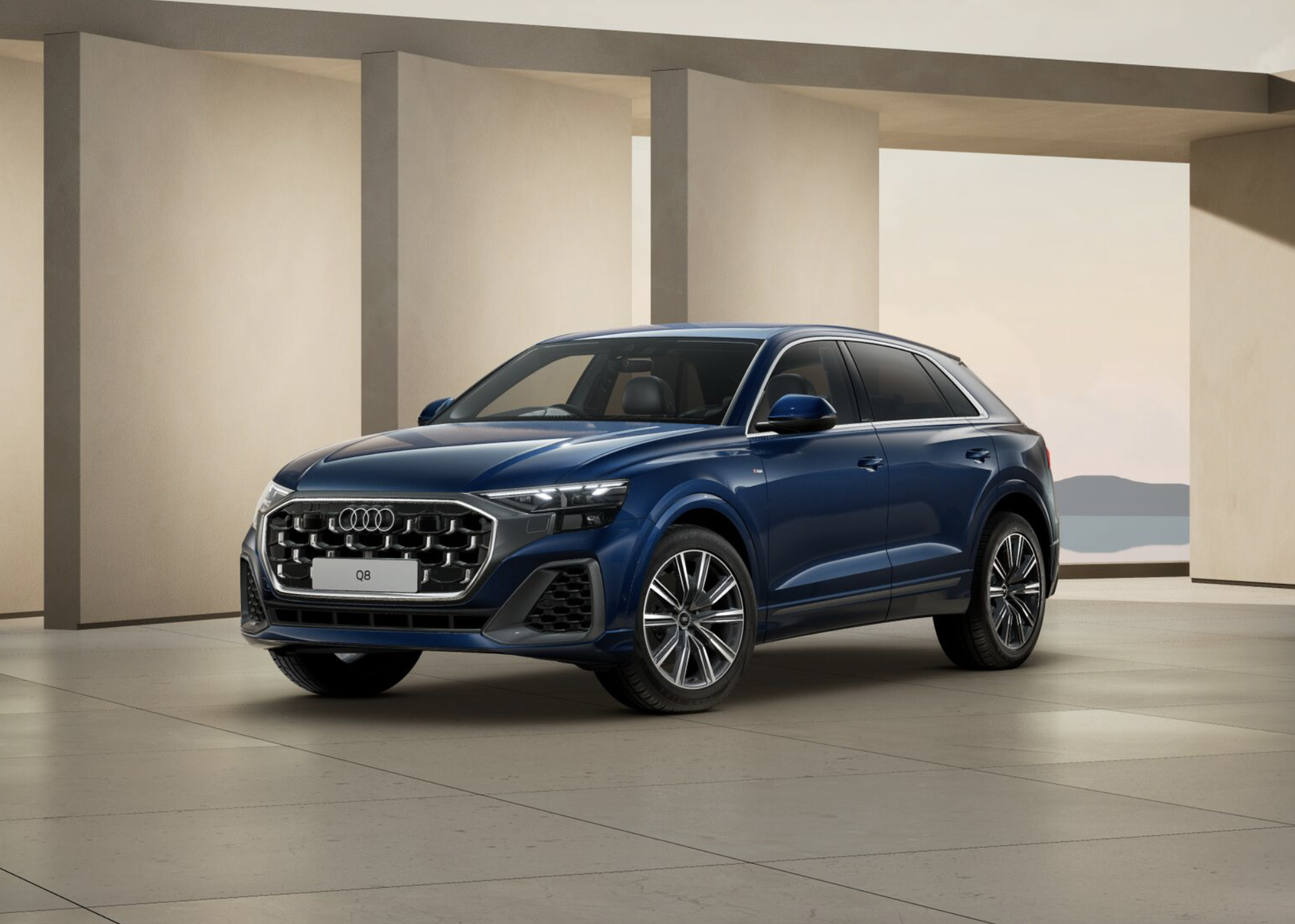 Schone Audi Q8 Advanced Ebenbild